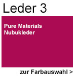 Leder 3 Pure Materials Nubuk