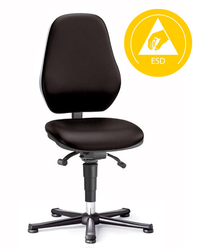 Bimos ESD Basic 1 9154E ESD-Stuhl mit Gleiter