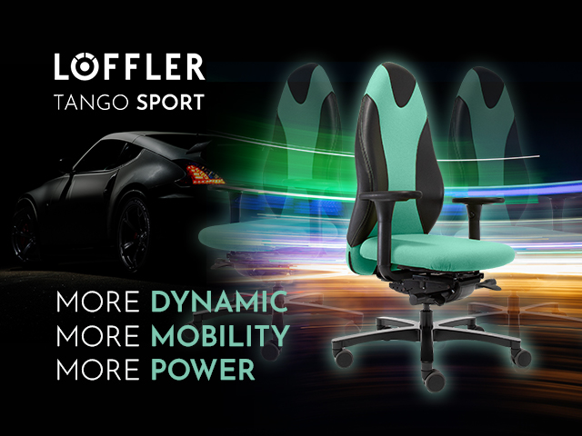 Löffler Tango Sport - ein ergonomischer Gaming Stuhl