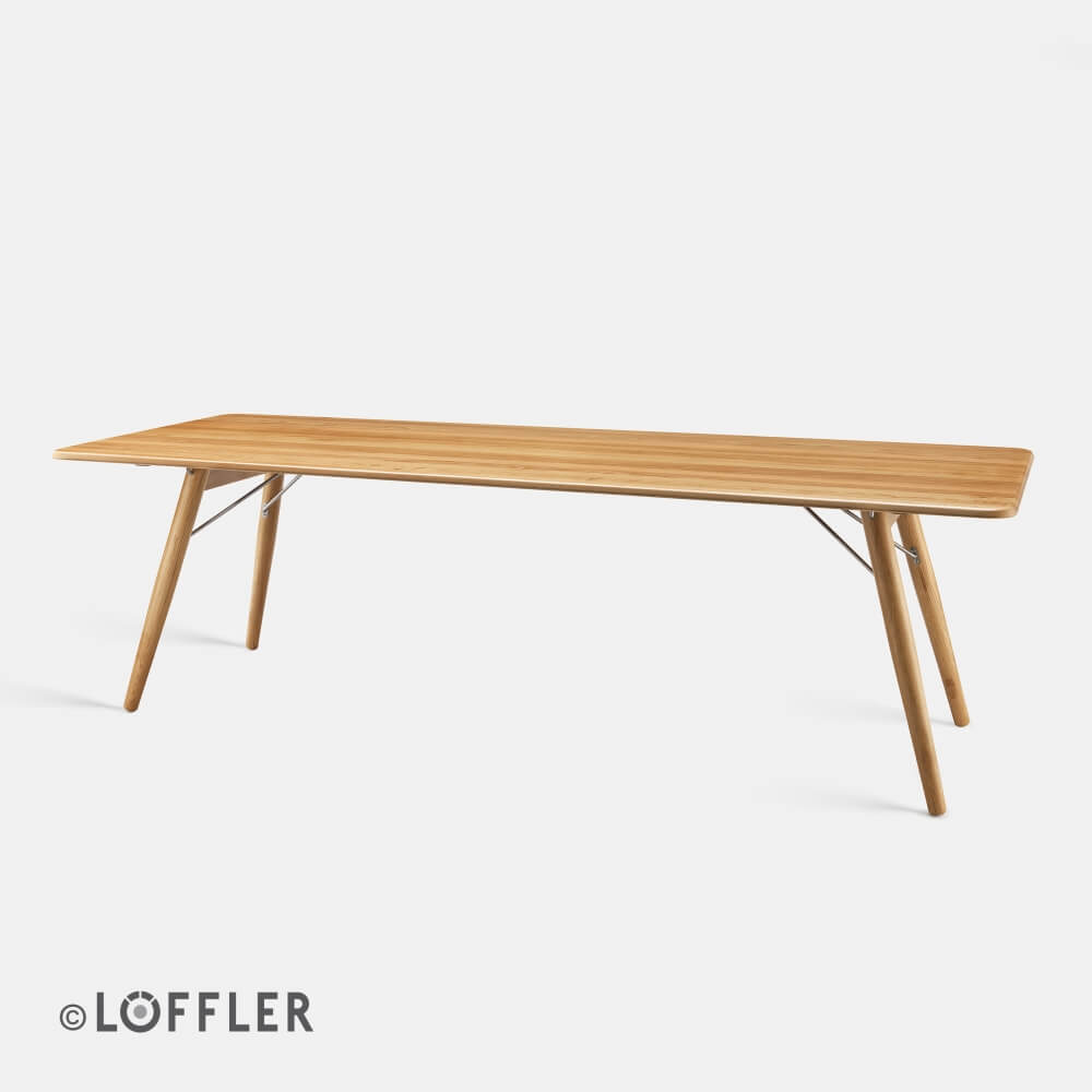 Löffler holzer Tisch klappbar 90x240 cm Nussbaum