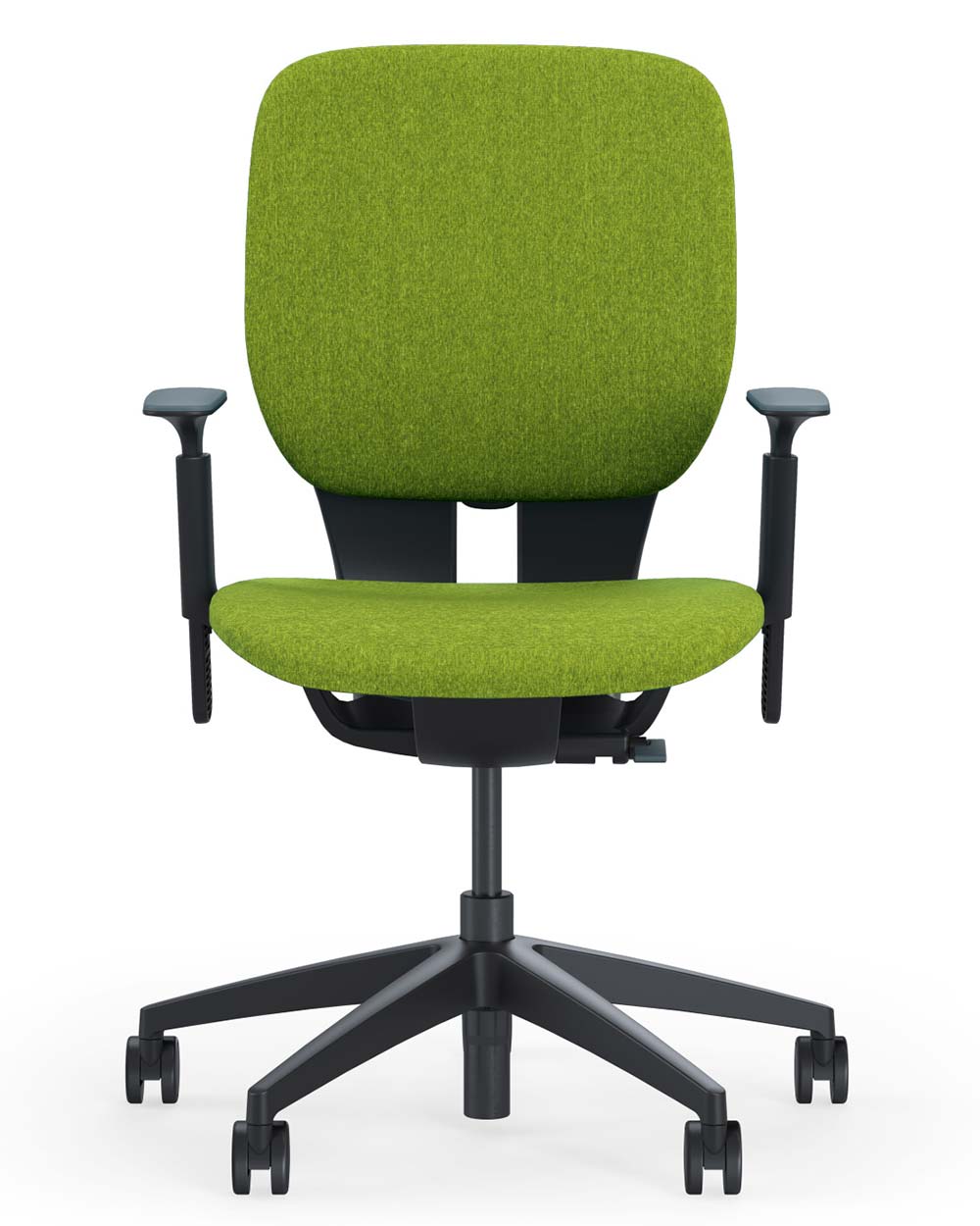 Klöber LIM (P990) Drehstuhl, Sitz und Rücken gepolstert, grün