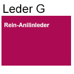 G Rein-Anilinleder