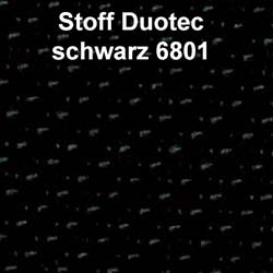 Stoff Duotec schwarz 6801
