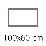 100 x 60 cm